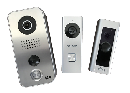 hikvision security door cams 
